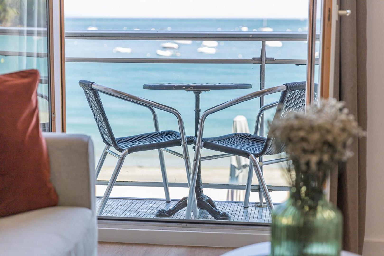 Les Pieds Dans L'Eau - Appartment 1 - Vue Mer Cancale Exteriér fotografie